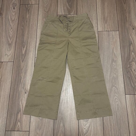 Gap Vintage Beige Wide Leg Trousers - Picture 1 of 2